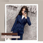 Spring and Autumn Suit Two-piece Suit Temperament Business Wear Fashion Casual Work Wear Formal Jacket Women
