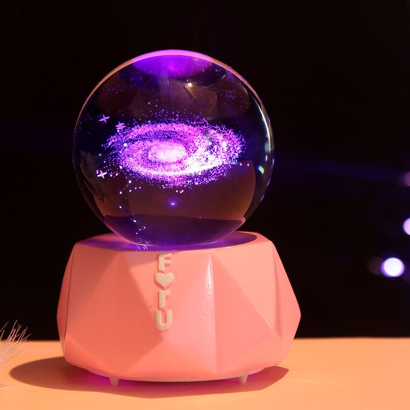 Crystal ball Christmas living room decoration Christmas present Room decoration Christmas
