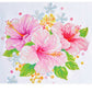 Cross Stitch Thread Embroidery Flower Embroidery Simple Modern Fresh Living Room Dining Room Handmade Simple Small