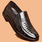 Comfortable Men's Casual Shoes Loafers Men's Shoes High-quality Split Leather Shoes Men's Sandals