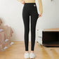 Autumn and Winter Trousers Women Plus Velvet Leggings Outer Wear Thick High Waist Thin Foot Trousers Cotton Trousers Warm Pants