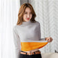 Winter Half High Neck Warm Ladies Bottoming Shirt Plus Velvet Padded Inner Long-sleeved T-shirt Top