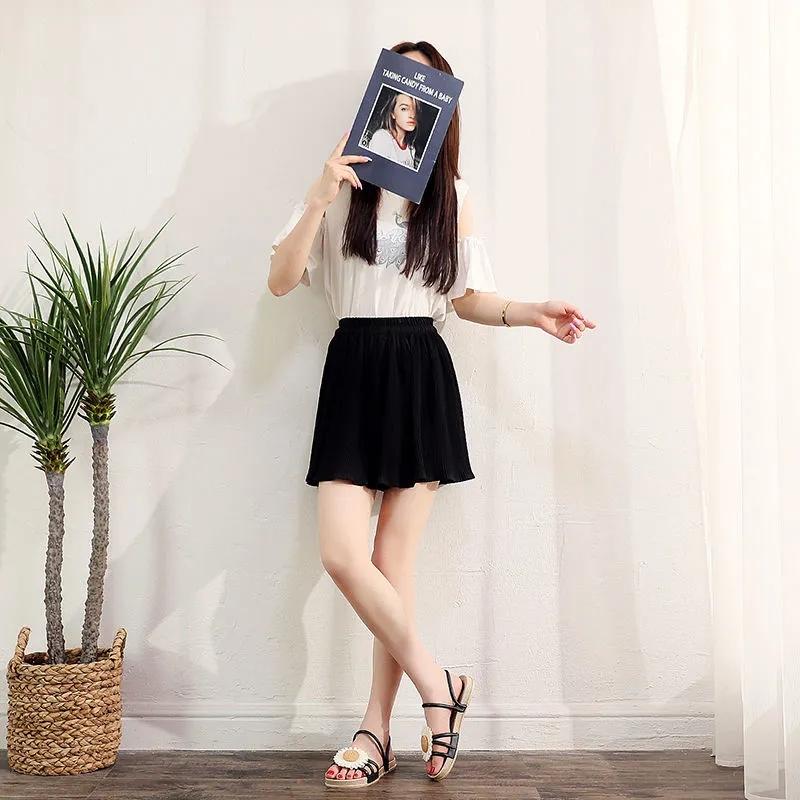Mother Sandals Leather Soft Sole Middle-aged and Elderly Women's Shoes Non-slip Shoes Fish Mouth Shoes Granny Sandals Casual Shoes Wedges Work Shoes