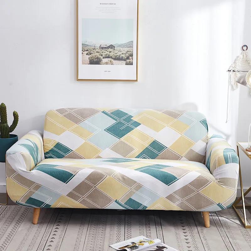 Single Double Sofa Stretch Sofa Cover All-inclusive Universal Cover Fabric Four Seasons Sofa Cushion Leather Sofa Towel Full Cover Combination