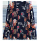 Autumn and Winter Ladies Fur Round Neck Bottoming Shirt Fashion Printing Shirt Sweater