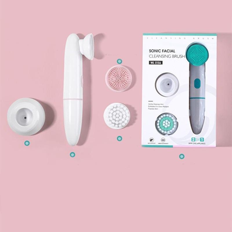 Electric 3D Face Washing Brush Cleansing Instrument Beauty Face Washing Instrument Pore Cleaner To Blackhead Artifact Makeup Cleaning Brush