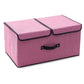 Cloth Storage Box Double Cover Storage Box Foldable Underwear Socks Book Storage Box