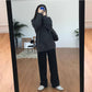 Pofulove Autumn Winter Korean Lazy Sweater Women Loose V-neck Pullover Long Sleeved Sweater