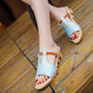 Summer Women's Shoes Flip-flop Sandals and Slippers Women's Flat-soled Non-slip Student Shoes Korean Fashion Slope Heels Soft-soled Shoes