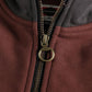 Men's Solid Color Half-Zip Stand Collar Large Size Casual All-match Sweater Loose Long Sleeve Pullover Top