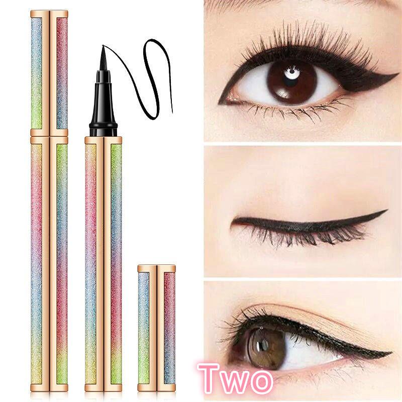 Waterproof and not smudge lasting student eyeliner soft head High quality starry eyeliner super