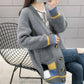 Women's Cardigan Knit Jacket Women's Trendy Cardigan Knit Sweater Wild Sweater Women