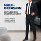 Men Blazer Set Formal Trousers Business Outerwear Pants Office Slack Pants Jacket Suit Tuxedo