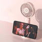 Handheld USB Fan Mini Rechargeable Portable Portable Desktop Ultra-quiet Fan