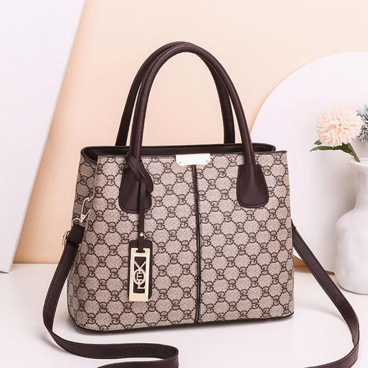 Middle-aged Female Bag Mother Messenger Bag Female Trend European and American Fashion Handbag Atmosphere Wild Shoulder Bag