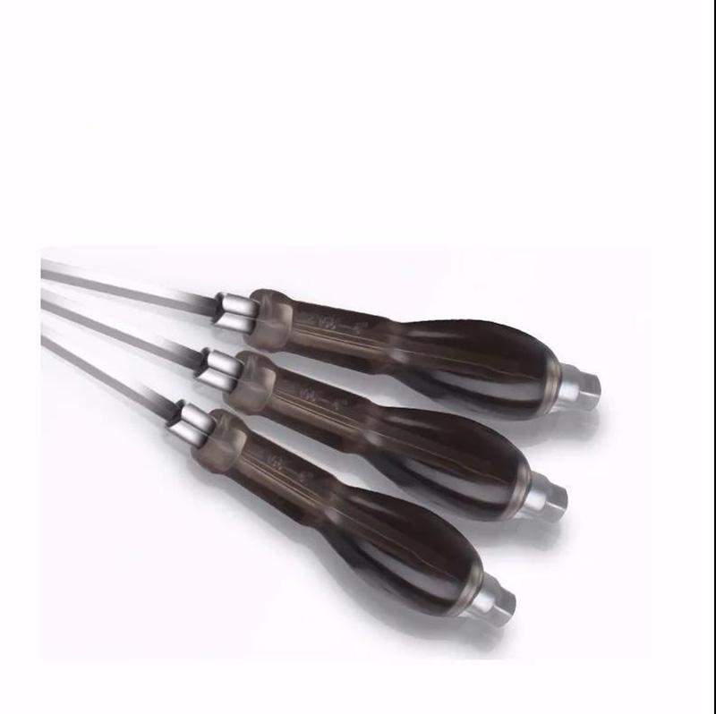 2 Pcs Industrial Grade Screwdriver Set Household Insulated Plastic Handle Screwdriver Industrial Machine Removal ToolA