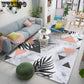 Modern Nordic Living Room Carpet Anti-Slip Soft Room Carpets Area Rugs Bedroom Large Mats