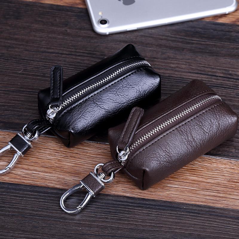 Mini Wallet Men Women Zipper Multi-function Leather Car Key Bag Coin Bags