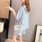 Summer Loose Casual Hooded Short-sleeved Sweater Hoodie Sports Shorts Two-piece Fashion Suit Women