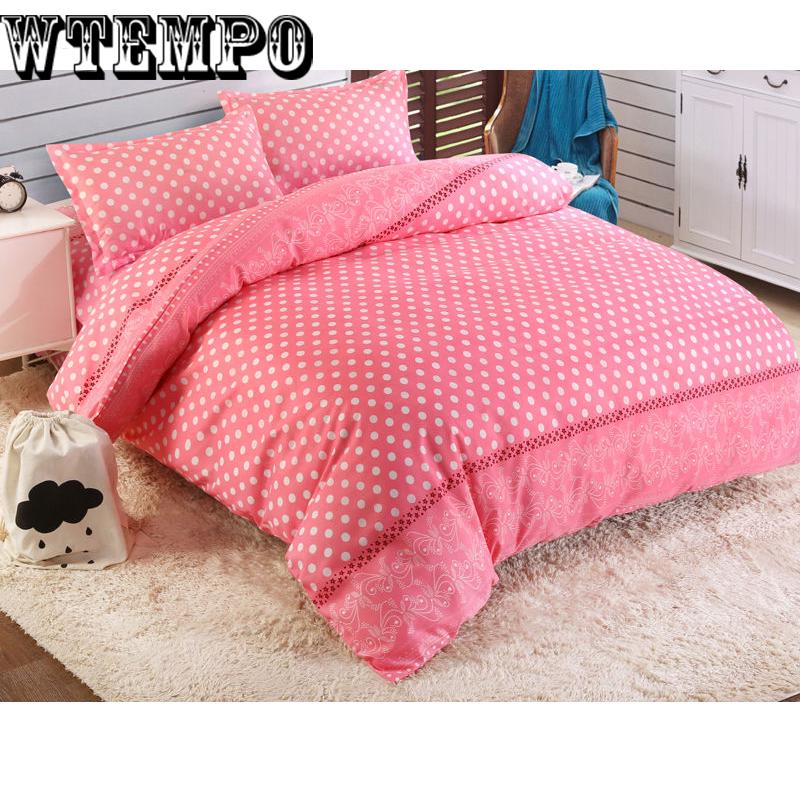 Home Bedding Set Comfortable Soft Cotton Printed Quilt Cover Four-piece Bedroom