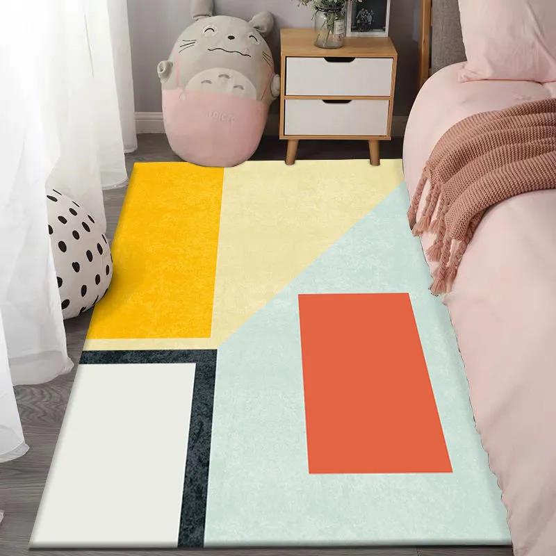 Modern Minimalist Carpet Bedroom Room Full of Bedside Blankets Living Room Tatami Large Area Household Floor Mats