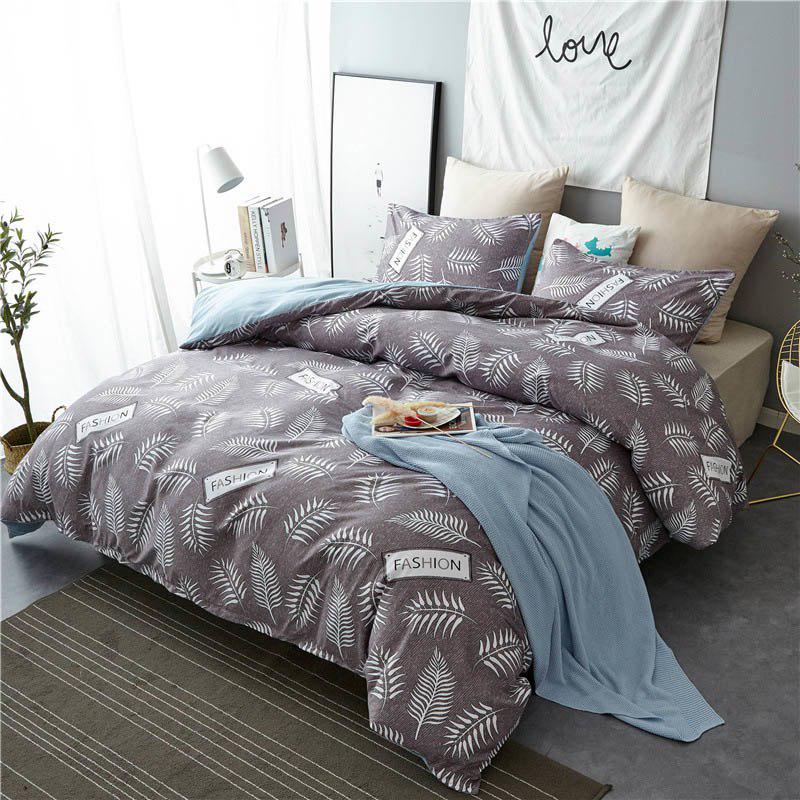 4 Piece Set of Comfortable Bedding Set Bedding Package Sheet Set Quilt Cover Pillowcase
