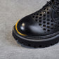 Inner Heightening Net Boots Summer Casual Fashion All-match Martin Boots Comfortable and Breathable Mesh Martin Boots