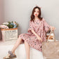 3colors S-XXXXL Summer Round Neck Cute Girl Student Dress Cotton Loose Knee-length
