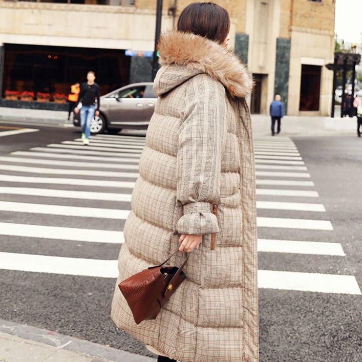 Outerwear Long Sleeve Down Cotton Winter Coat Winter Jacket Women Parka Thicken Long Jacket Coat