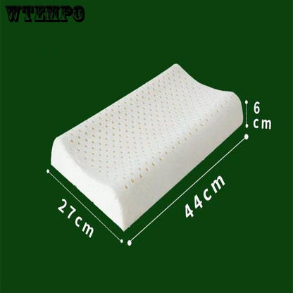 Adult Neck Pillow Massage Latex Pillow Thailand Imported Pure Natural Latex Pillow