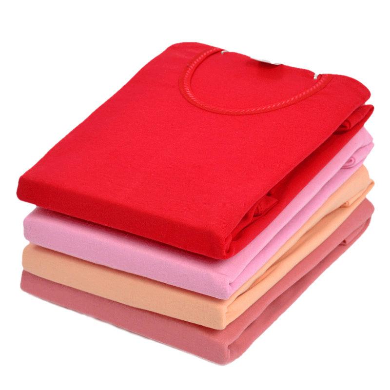 Genuine Autumn Clothes and Long Trousers Ladies Pure Cotton Thin Middle-aged and Elderly Cotton Thermal Underwear Set