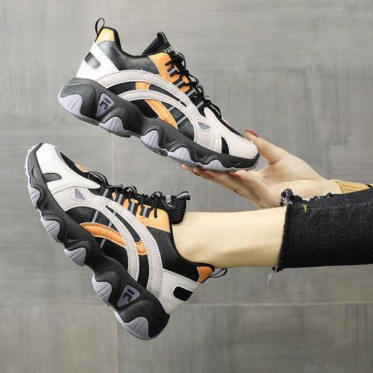 Spring  Summer Fashion Female Student Sports Shoes Fashion Thick-soled Increased Street Shooting Casual Shoes Women