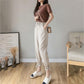 WTEMPO Summer Cool Thin Pants Women Loose Wide Leg Harlan Trousers Casual Comfortable Home Go Out Party