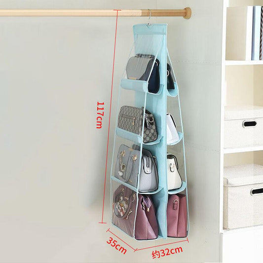 Bag Storage Bag Multifunctional Clothing Storage Bag Hanging Household Bag Finishing Wall Hanging Closet Storage Bag