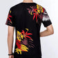 3D Animal Print Shirt Men Tees Fashion Overshirt Half Sleeve T-shirt Loose Breathable Pullover Summer
