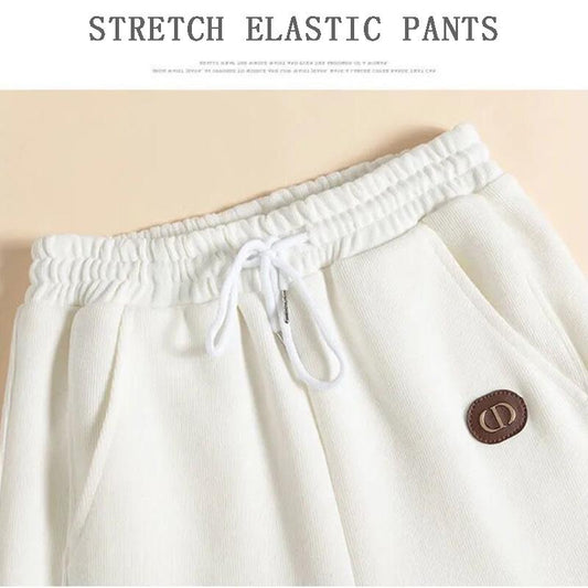 Spring and Summer Girls Casual Thin Sweatpants Loose Fashion Is Thin and Waisted All-match Harlan Pants Trend