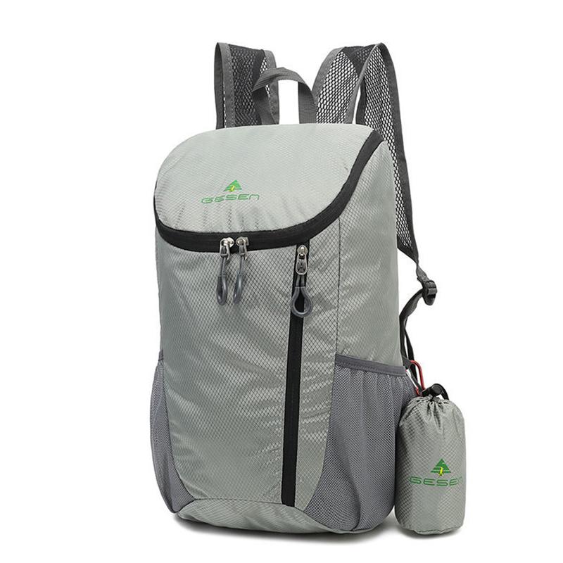 Outdoor Backpack Folding Bag Men and Women Ultra-light Portable Travel Bag Waterproof Mountaineering Bag Travel Bag Skin Bag