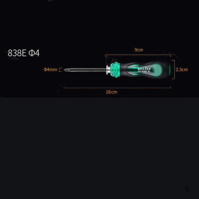 Retractable Screwdriver Set Multifunctional Insulated Plastic Handle Screwdriver Industrial Machine Removal ToolA