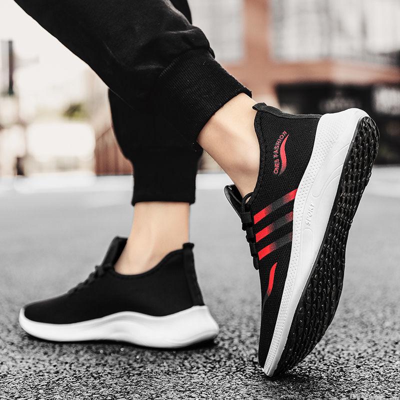 Men's Casual Clearance Shoes Autumn Breathable Soft Sole Sports Shoes Shoes Korean Fashion Non-slip Shoes
