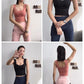 Sports Yoga Fitness Vest Body Shaping Beauty Back Thin Section Gathered Bra Wrapped Chest Yoga Running Bottoming Shirt Outer Wear Underwear Women