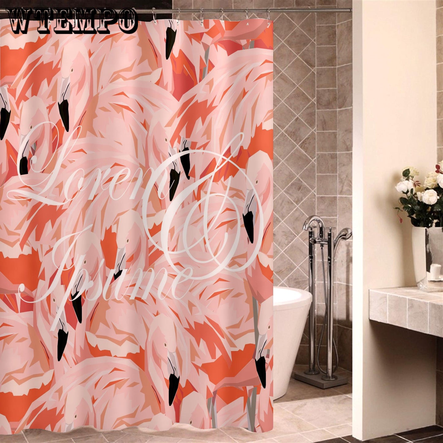 Curtain Waterproof Shower Curtains For Bathroom thickening impervious high drape bathroom