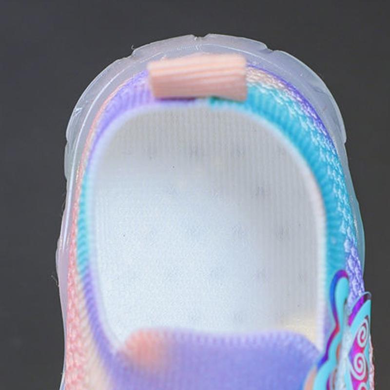 Children Infant Kids Girls Boys Solid Mesh Lazy Casual Shoes