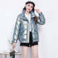 Women's Bright-faced Disposable Down Padded Jacket Short Warm and Comfortable Cotton Jacket Korean Winter Loose Casual Cotton Jacket