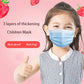Children Disposable Mask 3 Layers Non-woven Anti-fog PM2.5 Mask Breathable Protection Masks