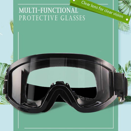 Fully Sealed Protective Goggles Anti-fog Dust-proof Mask Motorcycle Windproof Glasses