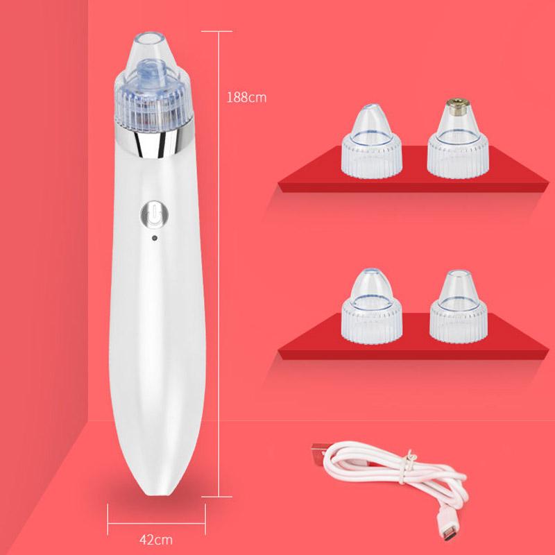 Blackheads Suction Artifact Electric Suction Facial Washing Machine Beauty Pore Removal Machine Acne Facial Cleansing Equipment Facial Ultrasound