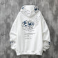 Chinese Style Wake-up Lion Print Hooded Sweater Men's 2022 Spring and Autumn New Trend Loose Small Country Tide Men's Jacket