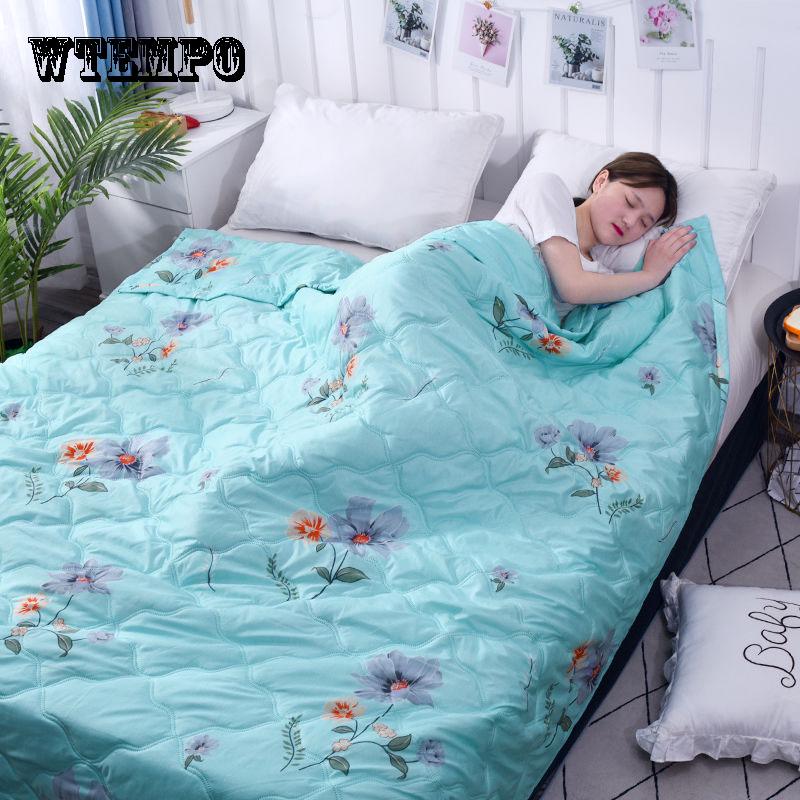 WTEMPO Summer cool is comfortable thin quilt dormitory home bedding fashion summer air conditioning