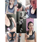 Sports Underwear Women Shockproof Running Anti-sagging Gather Student Push Up Bra Top Gym Fitness Bra Yoga Bra Workout Tank Tops