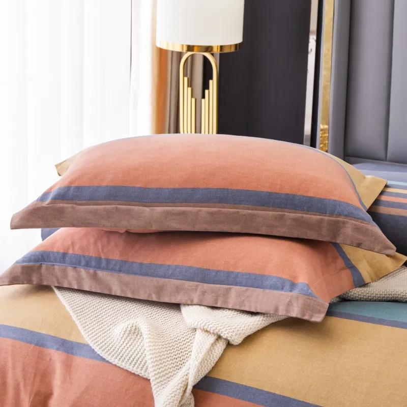 Pure Cotton Padded Pillowcase Double Pillowcase 48cmx74cm Bedroom Bedding
